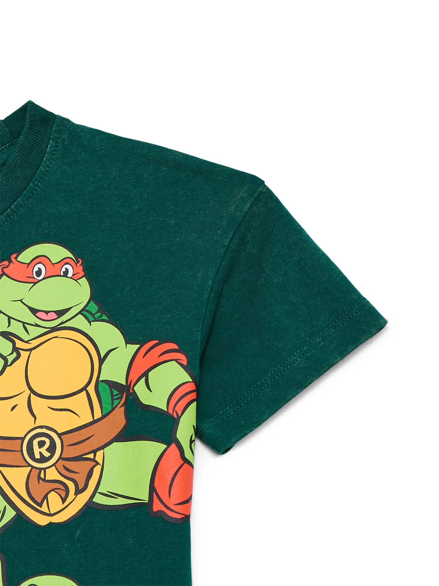 Teenage Mutant Ninja Turtles Toddler Graphic Crewneck Tee with Short Sleeves, Sizes 12M-5T