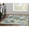 thumbnail image 3 of Linon Home Decor Trio Area Rug Collection, Navy and Multicolor, 8' x 10', 3 of 10