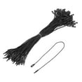 thumbnail image 1 of Uxcell Cotton Hang Tag String Snap Lock Price Tag Fastener Ties 100 Pcs Black 9.8 in, 1 of 7