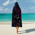 thumbnail image 5 of Hello Kitty Wearable Blankets Hooded Soft Hoodie Blanket Winter Warm Throw Blankets Cape 50"x60", 5 of 8