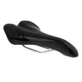 thumbnail image 1 of Asiento Silla Acolchado de Montar Suave Elástico Curvado Forma Respirable Resistente a Golpes Bicicleta Sunnimix Sillín de bicicleta Color Negro Tamaño 28 x 15 cm, 1 of 8