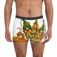 thumbnail image 4 of Wukai Thanksgiving Truck Print Men’s Underwear Breathable Boxer Briefs,&nbsp;Moisture Wicking & Breathable-, 4 of 7