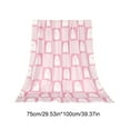 thumbnail image 4 of Yyuenw 29x39 inches Cute Ghost Pumpkin Pink Blanket Halloween Lightweight Throw Blanket for Women Men Soft Cozy Fleece Couch Living Room Bed Blanket for Kids Girls Boys, 4 of 5