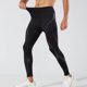 thumbnail image 1 of Pantalones largos para hombre, de nailon, holgados, informales, a la moda, con botones, bolsillos, cordón y cintura elástica., 1 of 6