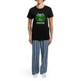 thumbnail image 4 of CafePress - Maguire Coat Of Arms Women's Dark Pajamas - Women's Short Sleeve Print T-Shirt and Pants Dark Cotton Pajama Set, 4 of 7