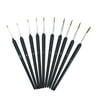 Bescita Detail Brushes, 10 Acrylic Brushes For Gouache And Acrylic Watercolors, Ideal