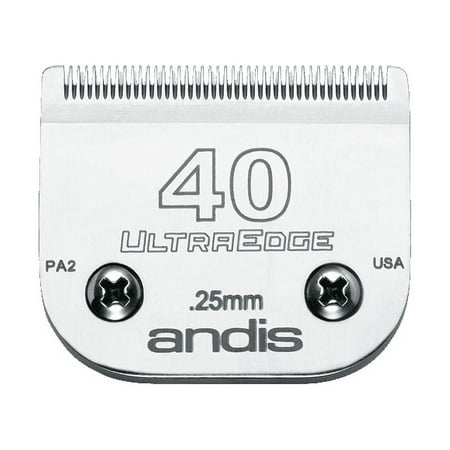 UPC: 0040102640766 | Andis UltraEdge Detachable Blade Set Size 40 1/100 Inches 0.25 mm