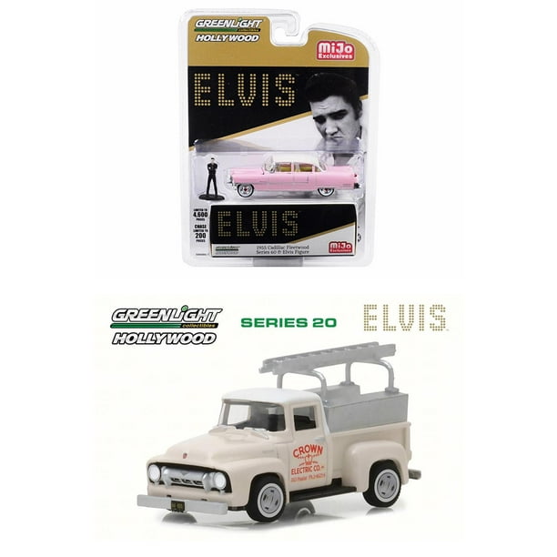 Elvis-Presley-Diecast-Toy-Car-Package---Two-1/64-Scale-...