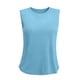 thumbnail image 5 of Tops Casuales sin Mangas para las Mujeres Color Sólido Cuello Redondo Suéter Blusa, las Señoras Tops sin Mangas Y Blusas Suaves Respirables Primavera Verano, 5 of 7