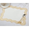thumbnail image 4 of Saro Lifestyle Elegant Scallop Edge Placemat (Set of 4), 4 of 4