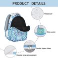 thumbnail image 4 of "Boho Chic Laptop Backpack for College - Vintage Patterned Heavy Duty Bookbag, Large Compartments for School Supplies, Dorm to Library Stylish Carryall", 4 of 6