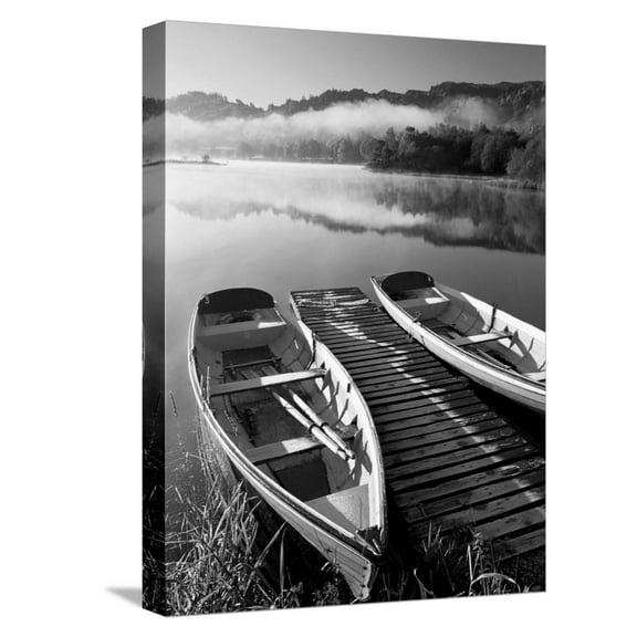 Art.com Grasmere, Lake District, Cumbria, England Stretched Canvas Print Wall Art by Peter Adams, 12" x 16"