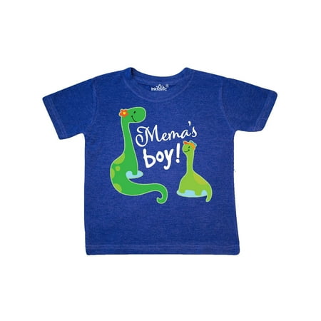 Black Retro Fork Boots - Mema Boy Grandson Gift Dinosaur Toddler T-Shirt