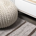 thumbnail image 5 of JONATHAN Y SANTA MONICA 2 x 10 Runner Rug, Colonia Berber Stripe - Beige/Brown, SMB125A-210, 5 of 10