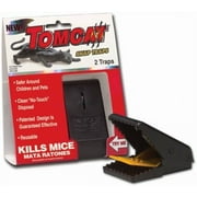Tomcat Mouse Snap Trap, Effectively Kills Mice for Clean, No-Touch Disposal, 2 Traps