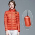 thumbnail image 2 of Girls Winter Thin And Light Down Casual Down Slim Quilted Jacket Coat, 2 of 7
