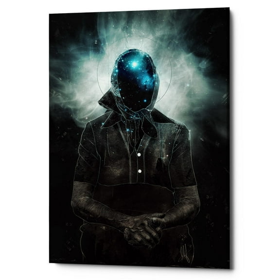 Cortesi Home "Knowledge" by Mario Sanchez Nevado, Giclee Canvas Wall Art - Grey 12" x 18"