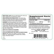 Reliable 1 Laboratories Magnesium Oxide Tablets, 400 mg, 120 Count