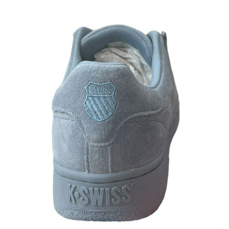 【WOOHWA】ONE SIDE SLIT SK K.SWISS CLASSIC VN SUEDE MEN'S LOW SHLEY BLUE/BLUE SHADOW