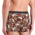 thumbnail image 3 of Disketp Flower Bunny Men's Boxer Briefs,Soft and Breathable Cotton Underwear with ComfortFlex Waistband, 3 of 7