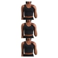 thumbnail image 2 of Sonducket Camisola de yoga para mujer Moda de verano Sujetador sin mangas Chaleco Top Negro M Type1 NO1, 2 of 6