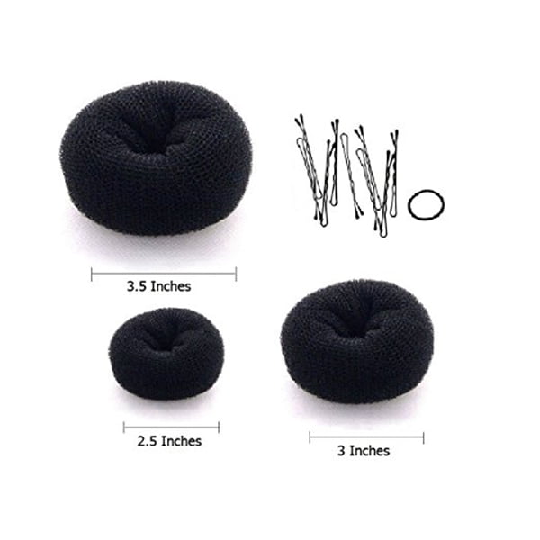 5 In 1 Hot Hair Donut Bun Ring Styler Maker With Hairpin Clip And