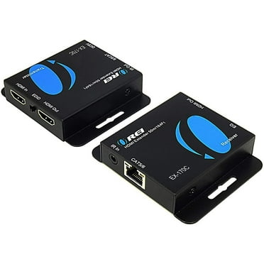 OREI 4K@30Hz 4:2:0 HDMI Extender over Cat6/7 LAN Cable- up to 170 ft (51m)– IR Signal (EX-170C)
