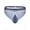 1Pack:Gray, variant on Men's Regular Triangle Mesh Underwear Breathable Gray L 1-pack