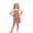 F146-Red, variant on FYDUU Kids Girls Sleeveless Striped Overalls Dress with Pocket Casual Suspender Dress Adjustable Strap Fall Winter Clothes 12-13 Years