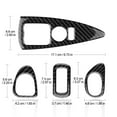 thumbnail image 4 of Carbon Fiber Control Switch Cover Carbon Fiber For Corvette C6 05-2013, 4 of 6