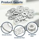 thumbnail image 3 of Arandela Plana M10 para Tornillo, 60Pcs Arandelas de Acero Inoxidable 304 10MM ID x 25MM OD x 1MM Grosor (Tono Plateado), 3 of 6