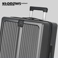 thumbnail image 3 of KLQDZMS equipaje nuevo apertura frontal maleta de embarque para ordenador portátil cubierta de carrito de carga USB 20 "22" 24 "26 pulgadas maleta de viaje de mano, 3 of 4