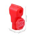 thumbnail image 3 of MasteelfCA 10pcs Peg Hook Stop Locks Anti-theft Lock Counter Security Display Hook Lock, 3 of 7