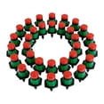 thumbnail image 1 of 30 aspersores de riego con flujo ajustable, fáciles de instalar, con emisor de goteo de 360 ​​grados para césped y jardín., 1 of 7