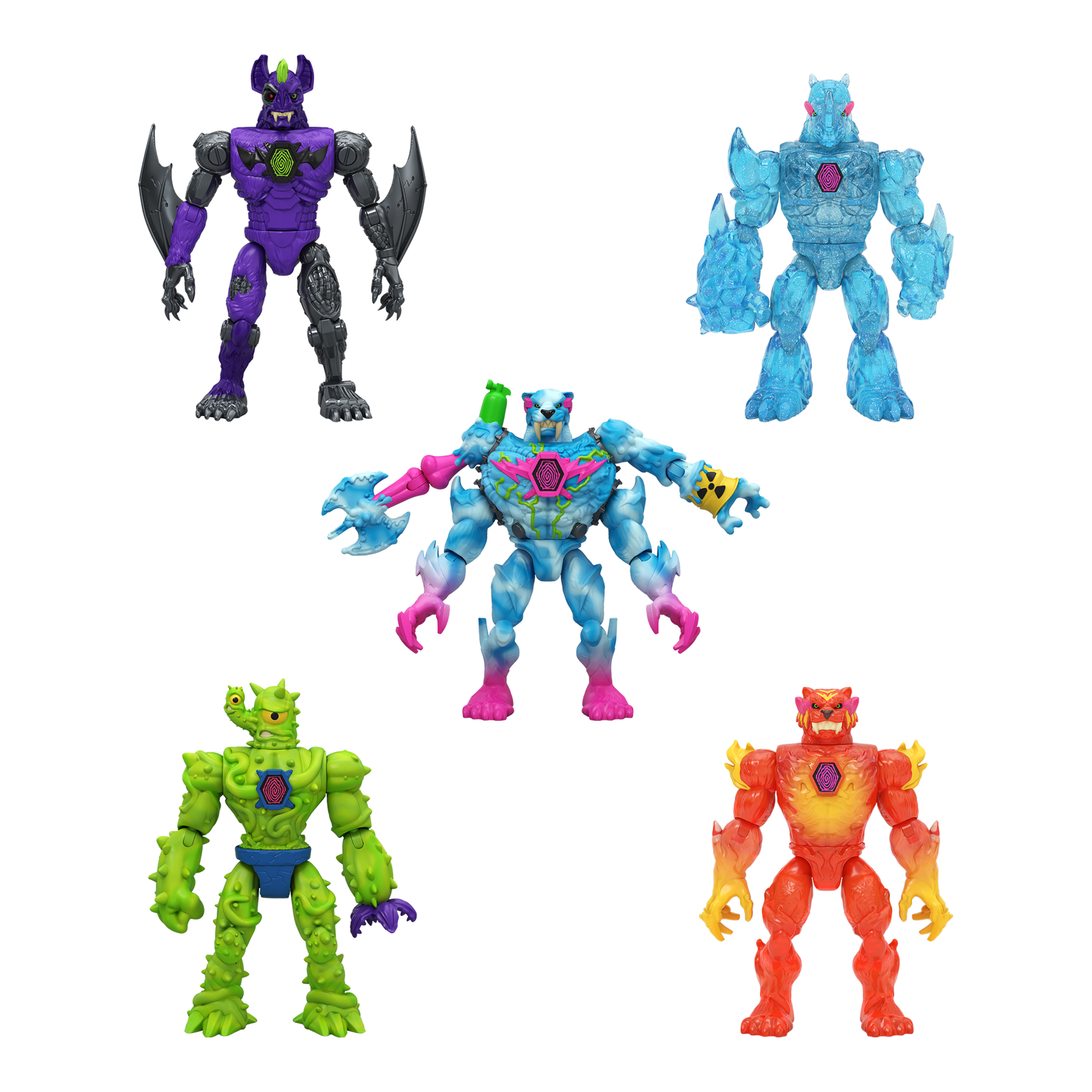 MrBeast Lab Hybrids Mega Pack, 5 Mix & Match Figures photo 8
