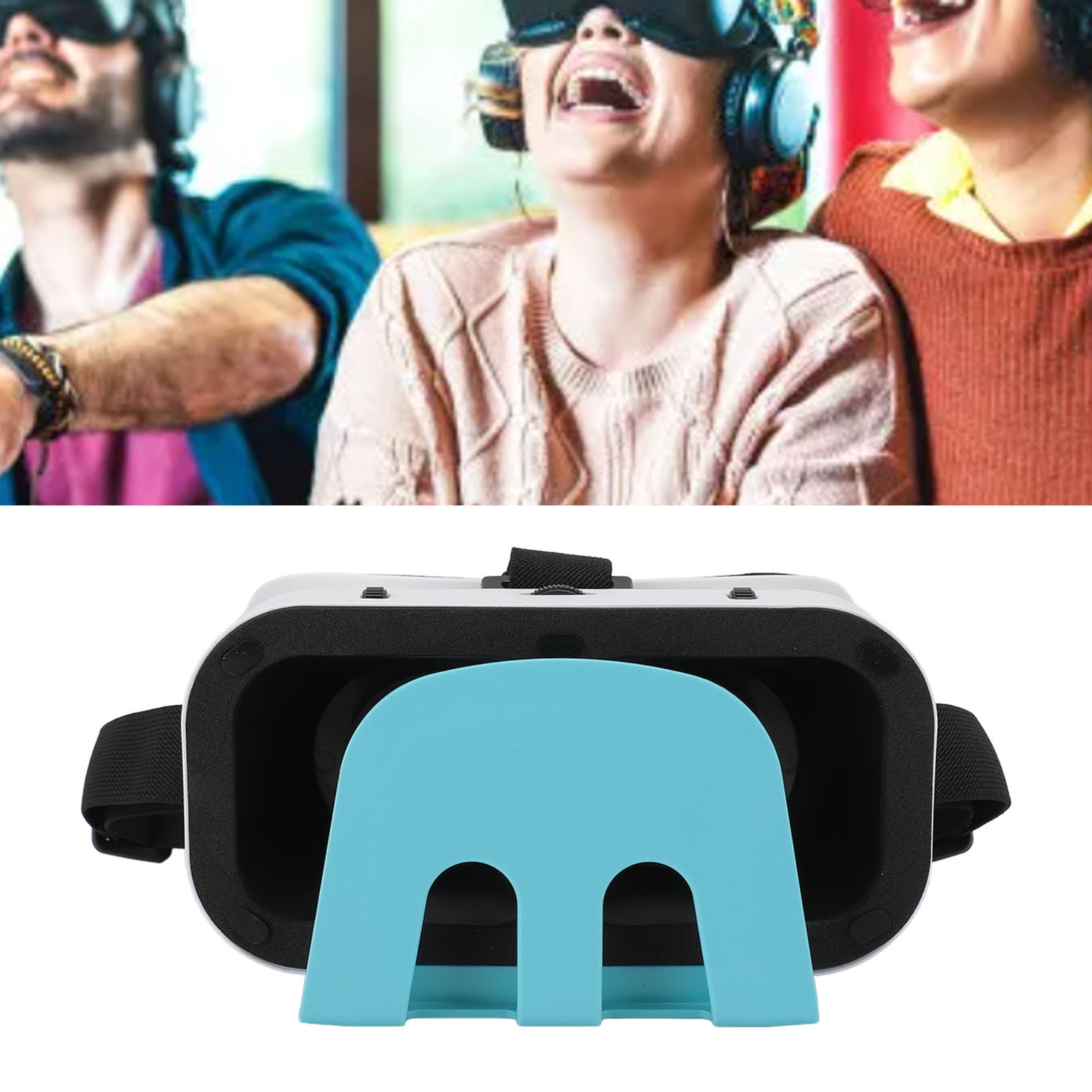 Lunettes VR 3D, Réglage de la Distance Pupille Lentilles HD Casque