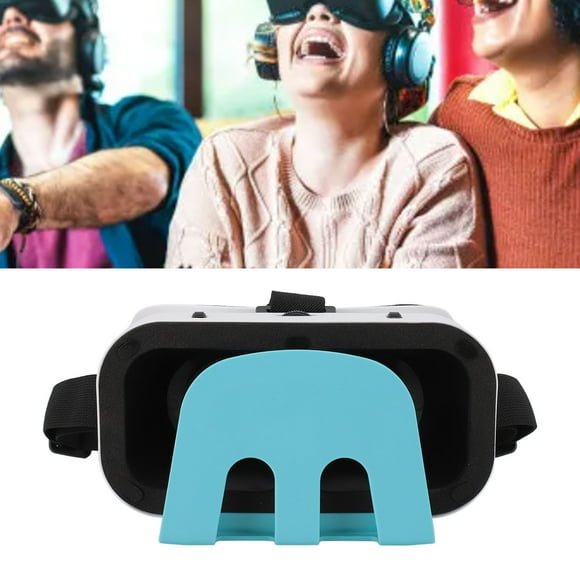 VR Headset, HD Lenses Wide Viewing Angle 3D VR Glasses Reduced Pressure  for Game Console