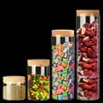 thumbnail image 5 of U8MO 80ml~1000ml Glass Vial Jars Big Test Tube Bottle Crafts Seal Pot Storage Empty-12# 100ML, 5 of 5