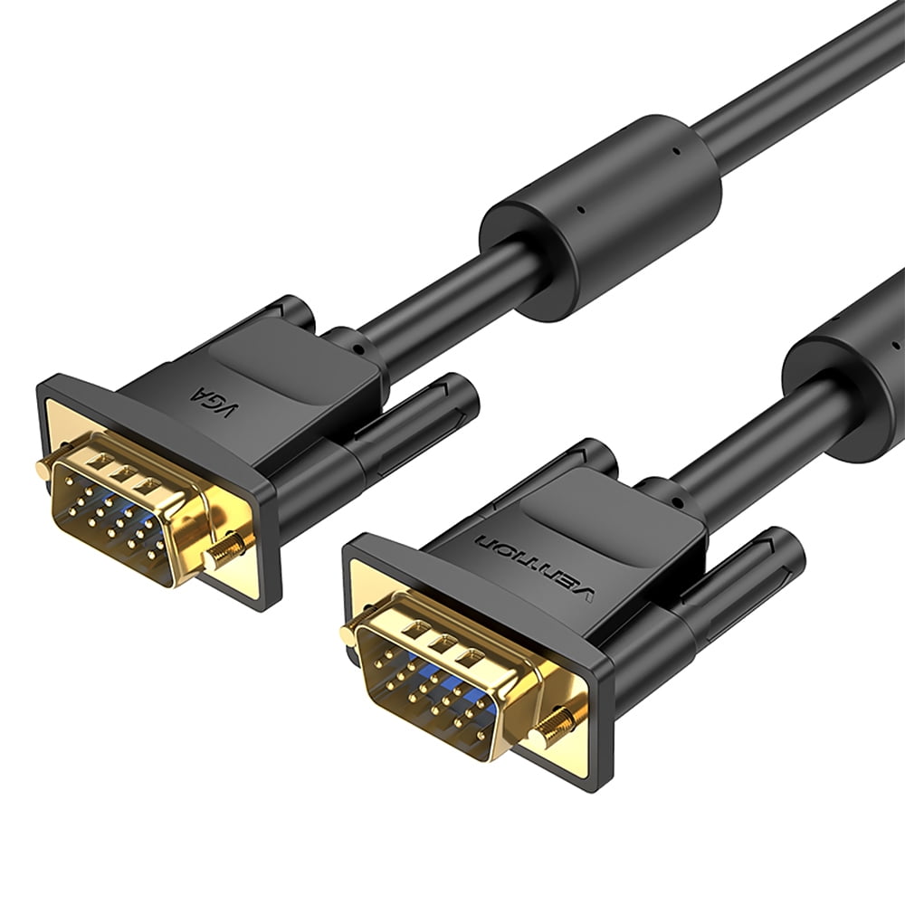 Vention VGA Cable 3+6 VGA Male to Male Cable with HD 1080P Pure Copper
