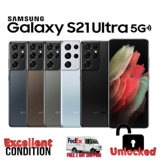 Samsung Galaxy S21 Ultra 5G 128GB Blue - Unlocked, Good Condition