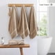 thumbnail image 3 of Juego de toallas de baño LANE LINEN Luxury, 100% algodón, paquete de 4 unidades, color topo, 3 of 7