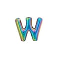 thumbnail image 6 of Colorful Balloon Letter Rainbow Couple Necklace Copper Pendant Accessories, 6 of 10