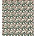 thumbnail image 3 of Ambesonne Vintage Palm Duvet Cover Sets, Leaves and Parrot Art, 2-Queen, Ivory and Multicolor, 3 of 7