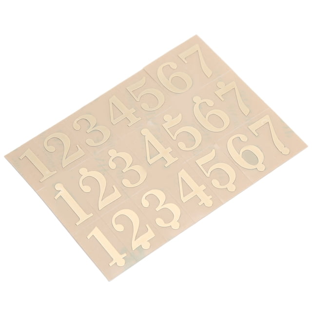 Ethereal Drum Note Sticker, Steel Tongue Drum Stickers Large Fonts Oil Resistant 0.1mm Epaisseur For Percussion Training