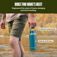 thumbnail image 5 of RTIC Outback 32 oz Insulated Ceramic Lined Water Bottle, Black, 5 of 8