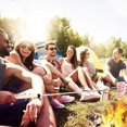 thumbnail image 3 of EASTIN Marshmallows Roasting Sticks  12”-32”  Extendable Barbecue Forks Wooden Handle for BBQ Hot Dog Fork Fire Pit Camping Cookware, 3 of 8