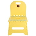 thumbnail image 4 of SUTENGDA Folding Chair Comfortable Seating Yellow Plastic 1Set 15X9In, 4 of 8