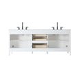 thumbnail image 2 of Elegant Lighting VF29384DMMB Millie 84" Free Standing Double Basin Vanity Set - Brown, 2 of 7