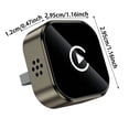 thumbnail image 3 of 2026 Wireless CarPlay Adapter for Apple, Upgrade Wired to Wireless, Mini USB-C/Type-C Design, Plug and Play, No Delay Bluetooth WIFI Stable Connection Car Play for, 3 of 10