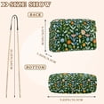 thumbnail image 4 of FORMRS Women Crossbody Purse with Chain Strap Vegan Leather Shoulder Handbag, Flourish Flowers Pattern, 4 of 7